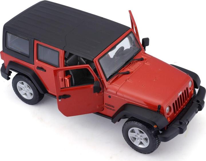 Produktbild Maisto Jeep Wrangler Unlimited 2015 1/24 orange