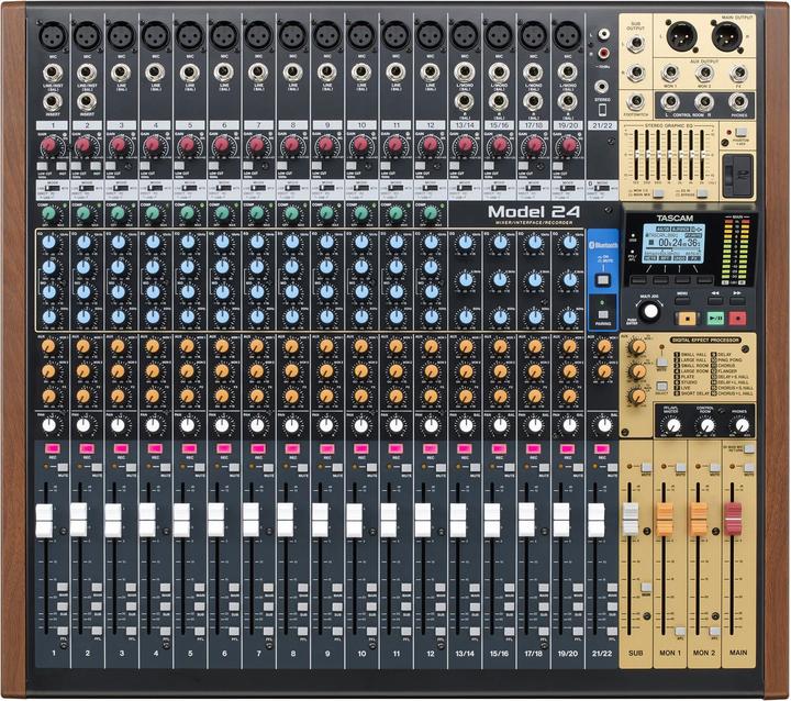 Immagine prodotto Tascam Modello 24 (Mixer da studio e live)