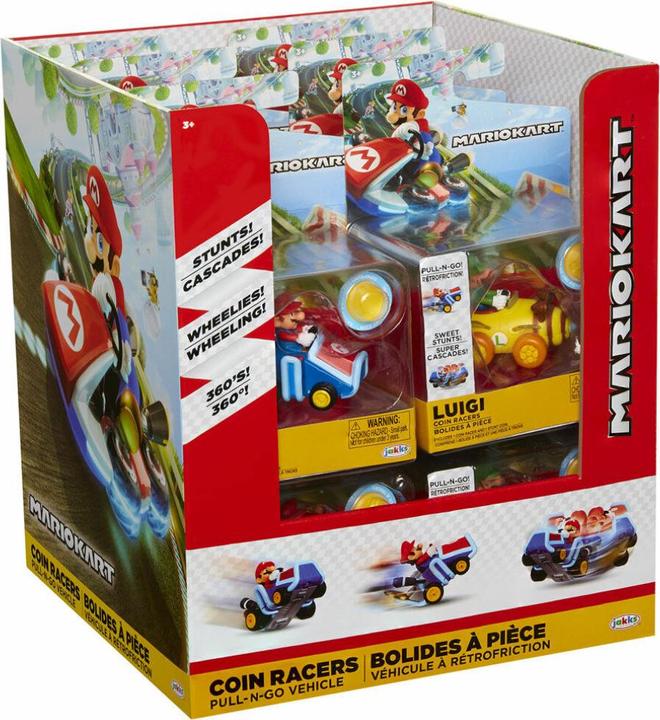 Actual product image Jakks Pacific World of Nintendo Super Mario Kart Retreat Vehicles with Figures Wave 1 Range (12)