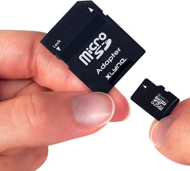 Actual product image Xlyne MicroSD-Card 4GB Bulk Class 10 +SD-Adapter 20er Pack