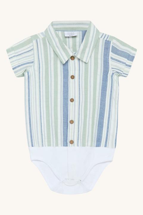 Hust and Claire Kurzärmliges Hemd-Body Birge für Babyboys