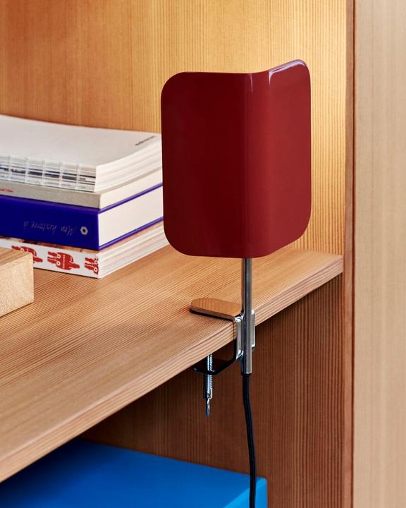 Actual product image HAY Apex clamp light Maroon Red (E14)