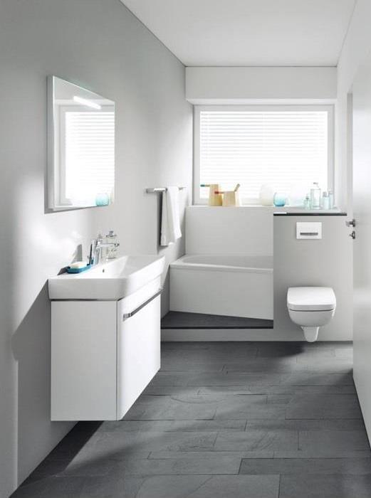 Produktbild Geberit Waschtisch Renova Compact 60 cm wei 226160000 (370 mm, 600 mm)
