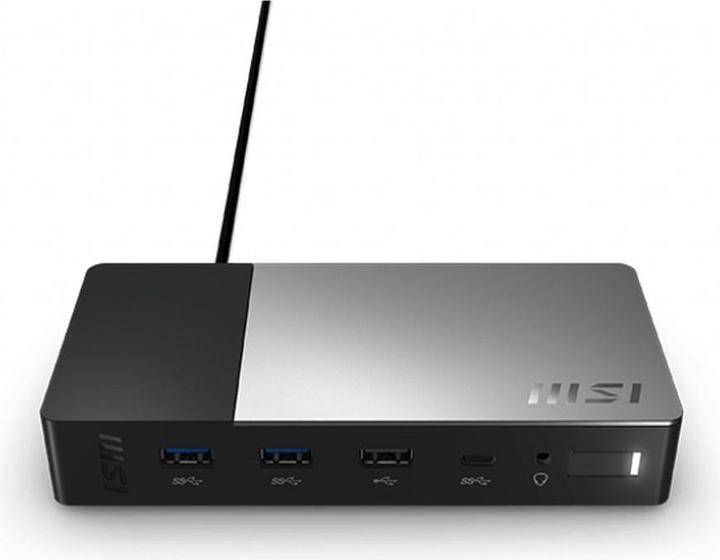 Actual product image MSI USB-C Docking Station Gen 2 USB 3.2 Gen 2 (3.1 Gen 2) Type-C (USB-C, 9 Ports)