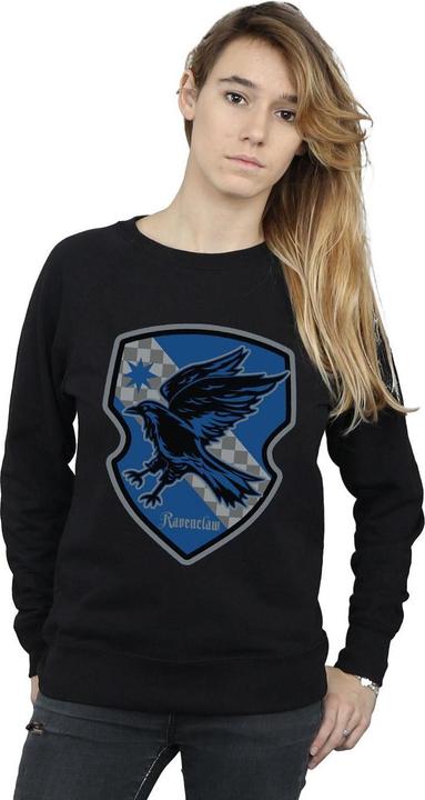 Actual product image Womens/Ladies Ravenclaw Crest Flat Sweatshirt (L)