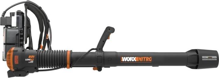 Immagine prodotto Worx Soffiatore a batteria a zaino (Batteria ricaricabile, Soffiafoglie)