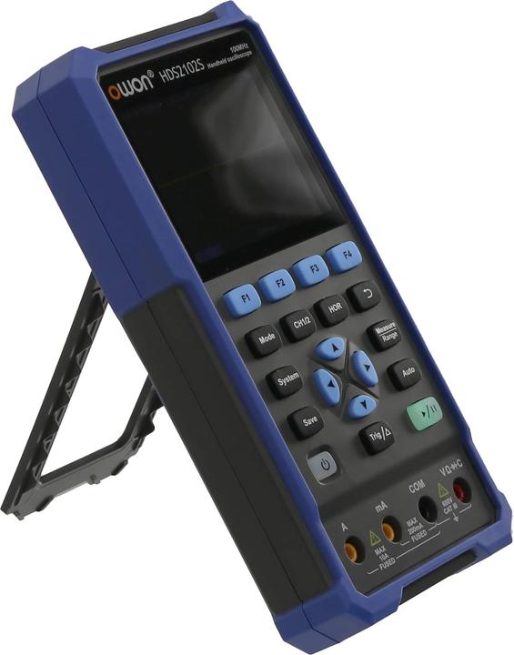 Actual product image Owon LCD oscilloscope with multimeter and function generator, HDS2102S, 2-channel, 100 MHz