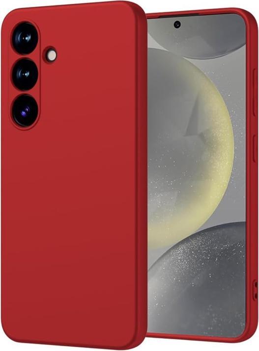 Produktbild X-Level Samsung Galaxy S25 Edge - Thin Backcase, Silikon Hülle in Rot (Samsung Galaxy S25 Edge)