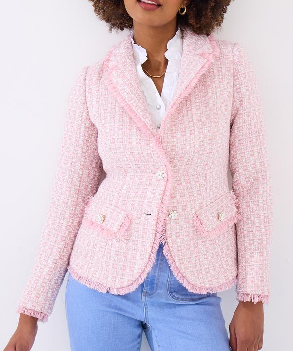 Produktbild Joe Browns Frayed Edge Flower Button Jacket (34)