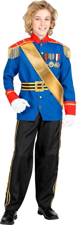 Actual product image Widmann PRINCE CHARMING (jacket, trousers, belt, sash), 128 cm / 5-7 years (5, 6, 7)