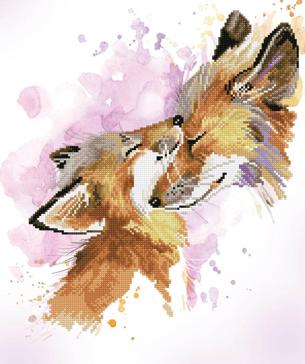 Actual product image Diamond Dotz Fox Bliss