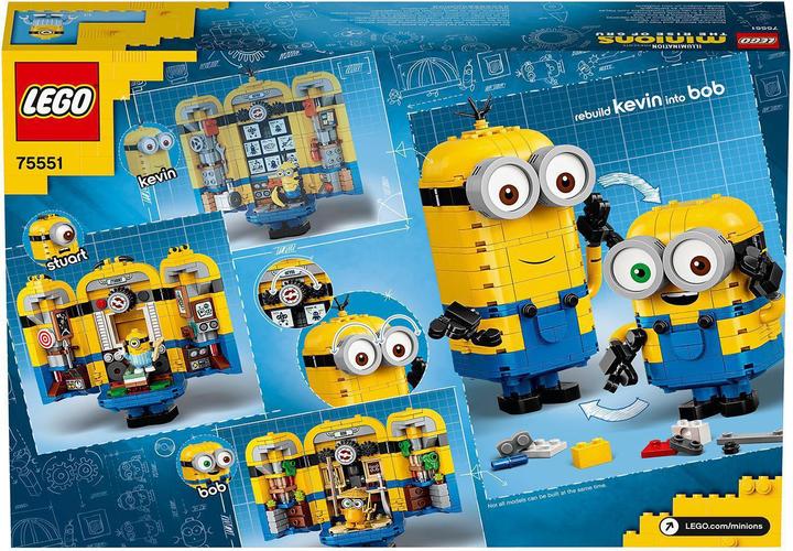 Immagine prodotto LEGO Set di costruzioni di figure con nascondiglio (75551, LEGO Minions)