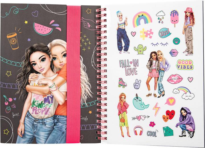Produktbild Top Model Topmodel - TOPModel Neon Doodle Book with Neon Pen Set - (413217)