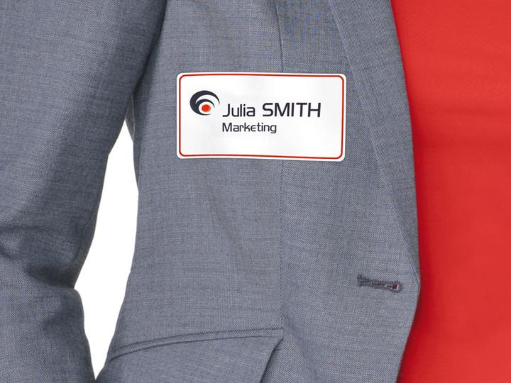 Actual product image Avery Name labels
