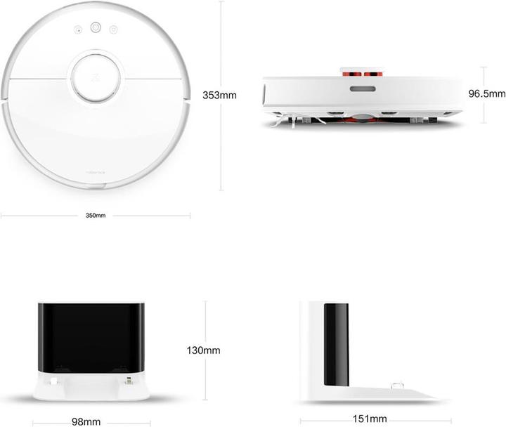 Image du produit Roborock S5 (Robot d'aspiration et de nettoyage)