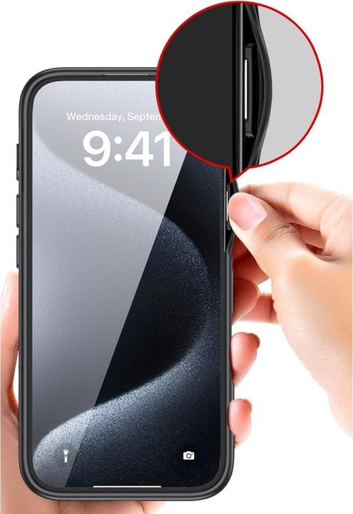 Immagine prodotto Screenguard Custodia anti-urto per Apple iPhone 16 con protezione dalle cadute da 2 metri (Apple iPhone 16)
