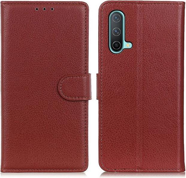Image du produit MU Classic Série de couvertures de livres en cuir litchi (OnePlus Nord CE)