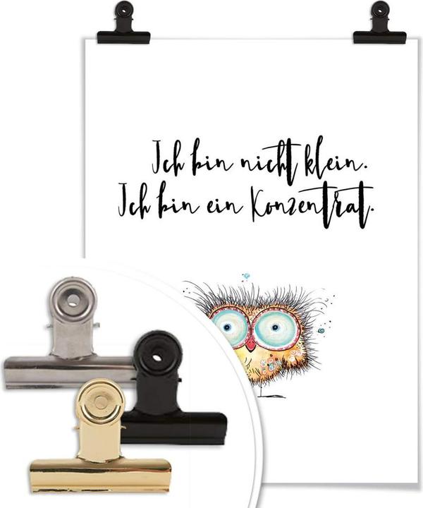 Produktbild Trenddeko Hagenmeyer - Ich bin nicht klein... (40 x 50 cm)