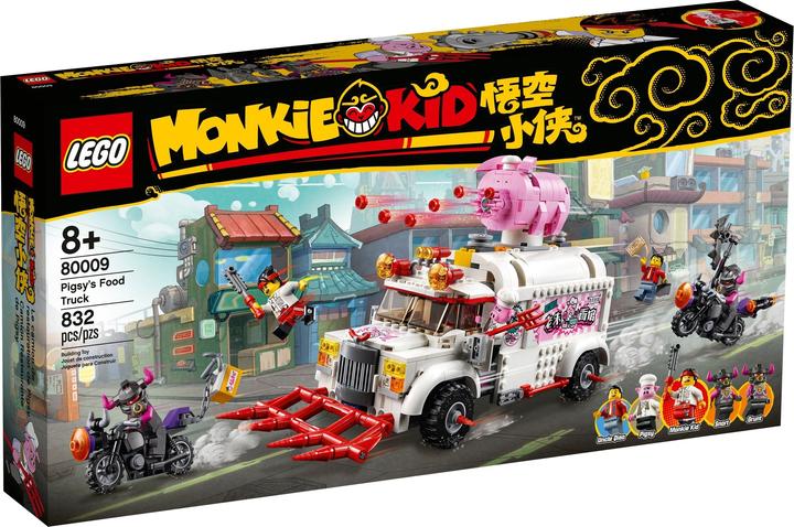 Immagine prodotto LEGO Pigsy’s Food Truck (80009, Set LEGO rari, LEGO Monkie Kid)