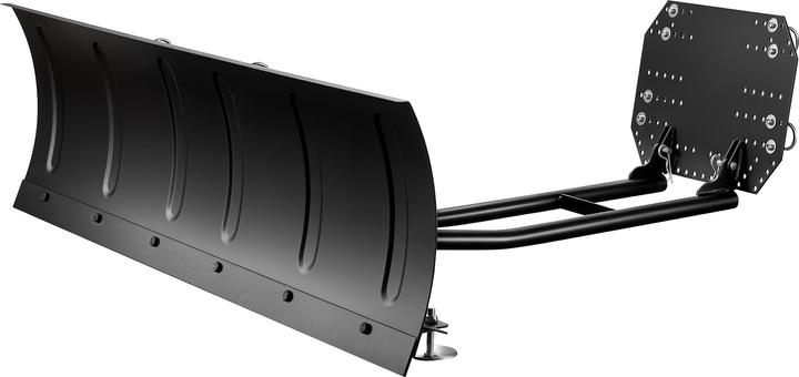 Image du produit Wiltec Lame de déneigement universelle 100x40 cm réglable Tracteur de pelouse Lame de déneigement Tracteur