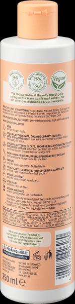Produktbild dm Balea Dusche natural beauty Wildrose & Pfirsich (250 ml)