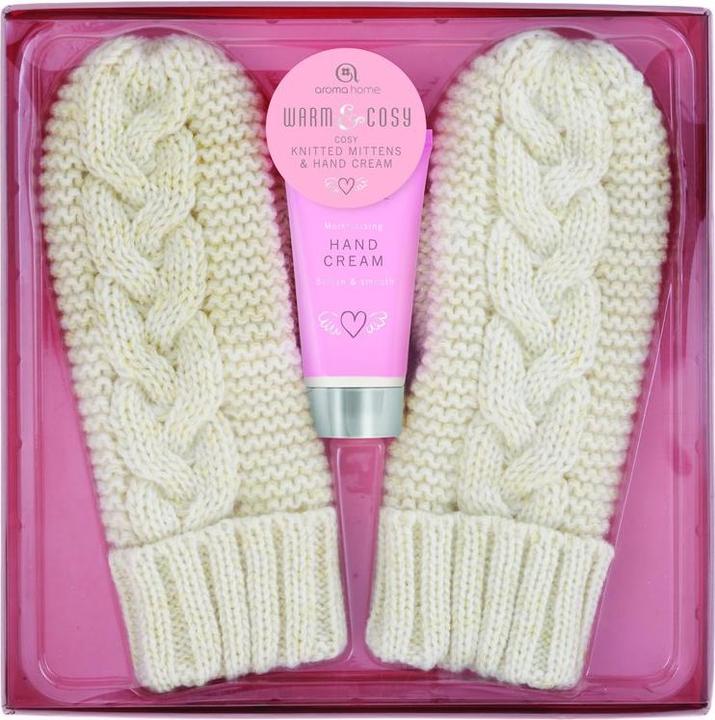 Image du produit Aroma Home Mittens with Hand Lotion / Moufles et crème pour les mains, crème