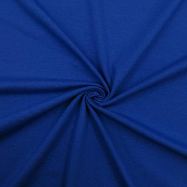 Produktbild Stoffrestposten Baumwolljersey - Royal Blau - Mindestverkaufsmenge: 1 Meter