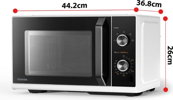 Produktbild Toshiba Solo-Mikrowelle (EU-Stecker, 20 l)
