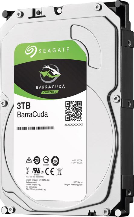 Actual product image Seagate BarraCuda (3 TB, 3.5", SMR)