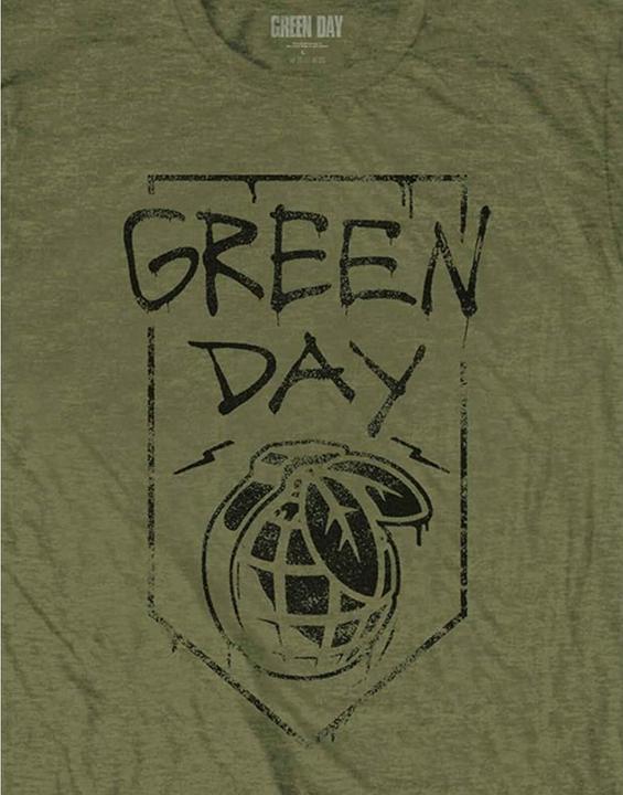 Actual product image Green Day T-shirt grenade adults (S)