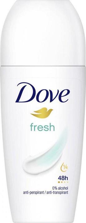 Dove Fresh Anti-Perspirant Roll On Deodorant with ¼ Moisturising Cream 50ml (Roll-on, 50 ml)