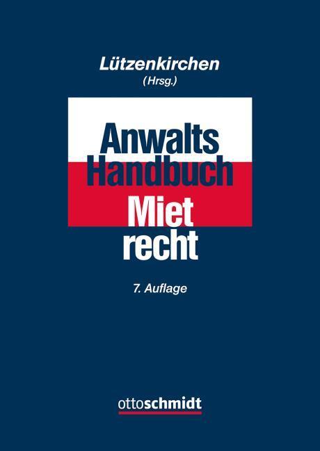 Actual product image Anwalts-Handbuch Mietrecht (German, Aust, Jan-Torben(RAin)ua, André(RA)/Callsen, 2024)