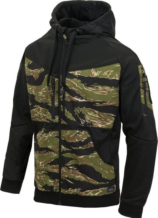 Helikon Rogue Hoodie (FullZip)® Black-Tiger stripe - M (M)