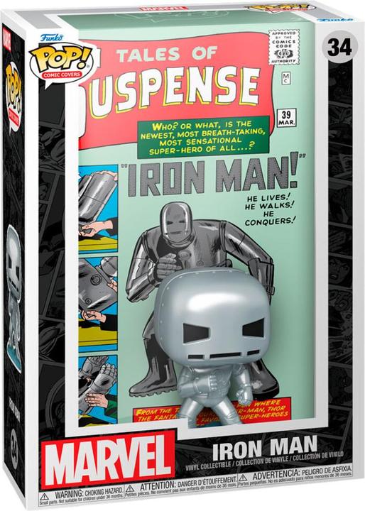 Produktbild Funko Marvel POP! Comic Cover Vinyl Figur Tales of Suspense #39 9 cm