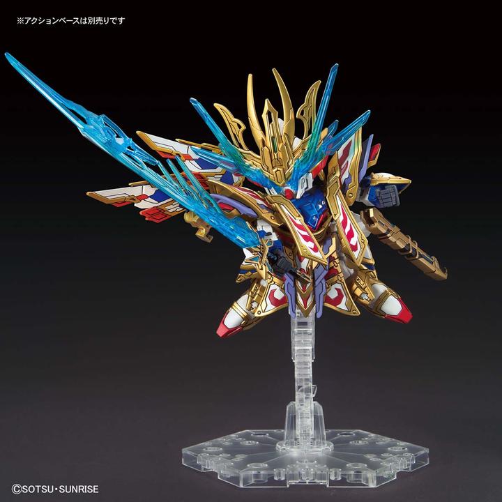 Actual product image Bandai MK Heroes Cao Cao Wing Gundam Isei ST Model Kit 7cm