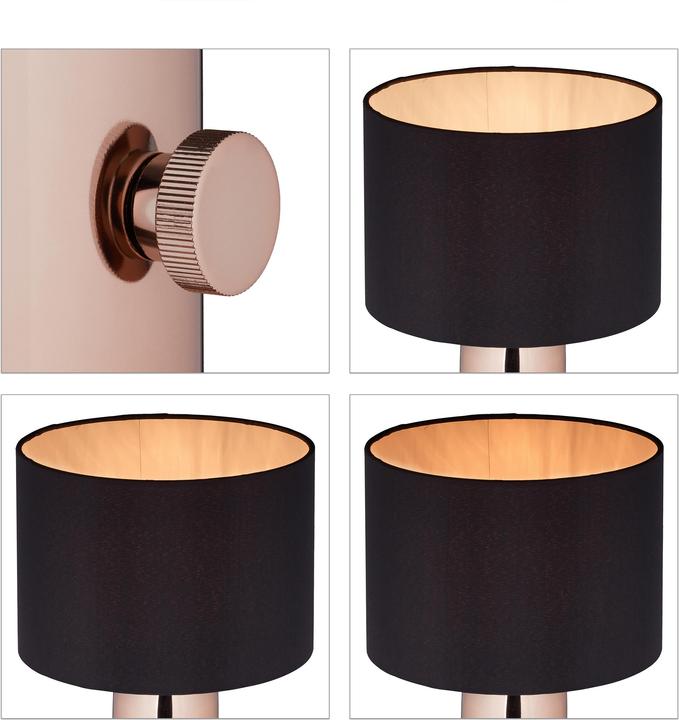 Produktbild Relaxdays Nachttischlampe (E14)