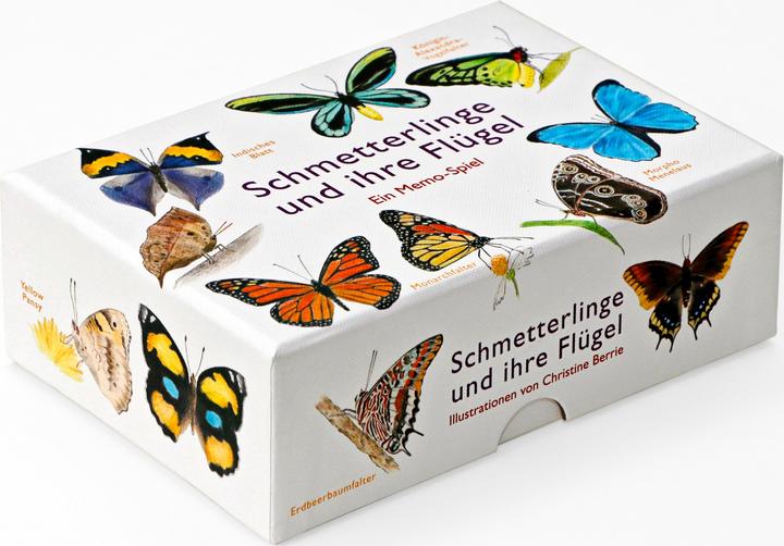Produktbild 441302 - Schmetterlinge und ihre Flügel - Memo, 2 Spieler, ab 6 Jahren (DE-Ausgabe) (Deutsch)