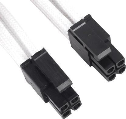 Actual product image Silverstone ATX Extension 8-8(4+4)Pin white