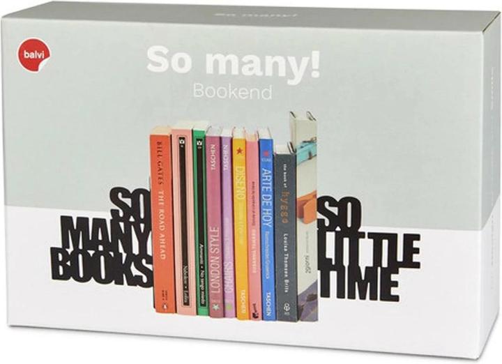 Image du produit Balvi Serre-livres So many (15 x 21.5 x 8 cm)