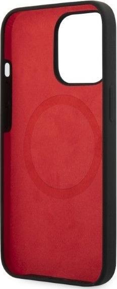 Actual product image Ferrari FESSIHMP13XBK iPhone 13 Pro Max 6.7" czarny/black hardcase Silicone MagSafe (Apple iPhone 13 Pro Max)