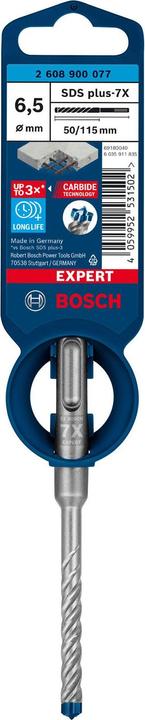 Actual product image Bosch Professional Zubehör Expert SDS plus-7X hammer drill, 6.5 x 50 x 115 mm (6.5 millimetres)