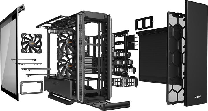 Actual product image be quiet! Silent Base 801 Window (ATX, mATX, Mini-ITX, E-ATX)