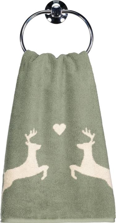 Actual product image Cawö Handtücher Alpenchic Hirsche (50 x 100 cm)