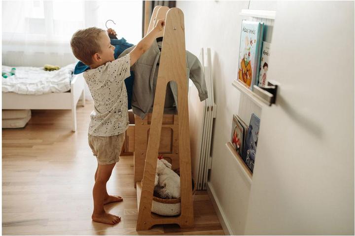 Actual product image Duck Woodworks Children's wardrobe with drawers