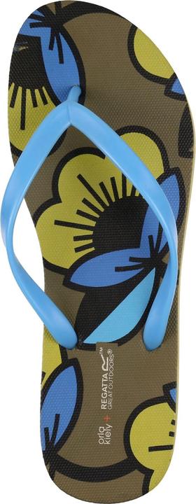 Actual product image Regatta Womens/Ladies Orla Kiely Passion Flower Flip Flops (36)