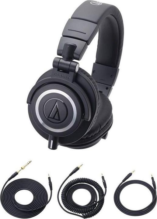 Actual product image Audio-Technica ATH-M50x (No noise cancelling, Cable)