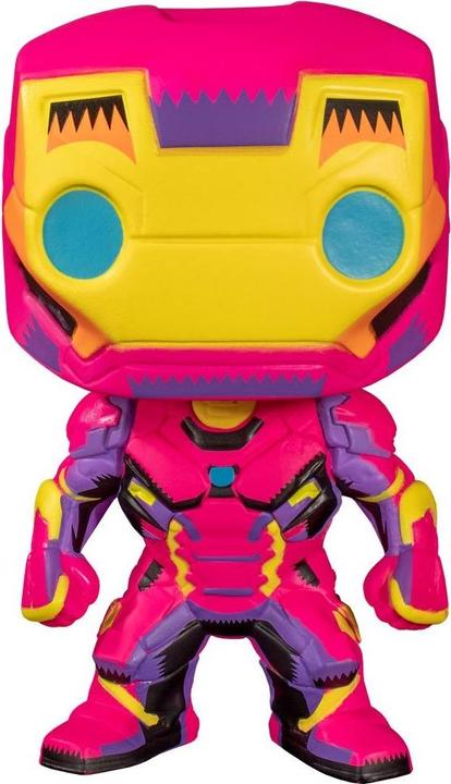 Actual product image Funko POP! - Marvel - Black Light: Iron Man