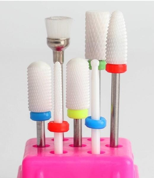 Nagellack24 Keramik Bit Set (7 x)