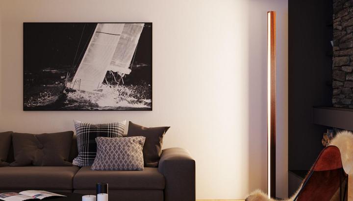 Image du produit kln.swiss Lampadaire en bois Columna (4845 lm)