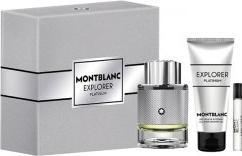 Image du produit Montblanc Set Explorer Platinum, Barbati, Eau De Parfum 100ml Eau De Parfum 7.5ml Gel De Dus 100ml (Set parfum)